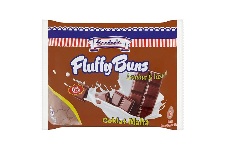 GARDENIA FLUFFY BUNS COKLAT MALTA 280G